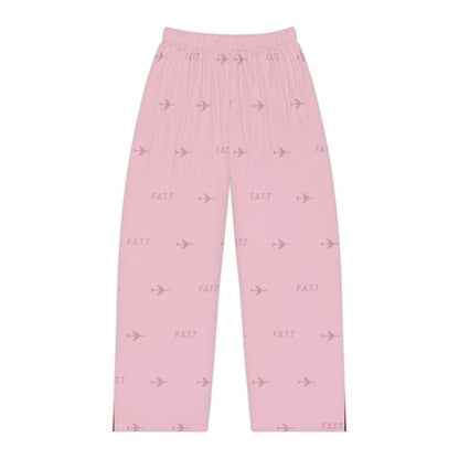 F.A.T.T Women's Flight Lounge Pants — Blush / Burgundy