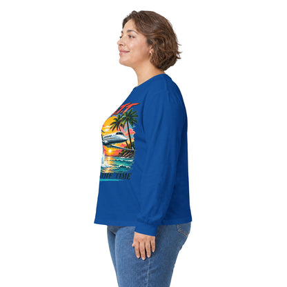 F.A.T.T Tropical Coastal Flight Graphic Long Sleeve