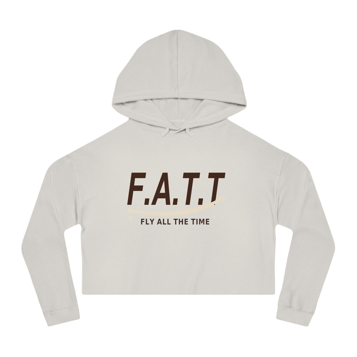 F.A.T.T Women's Flight Cropped Hoodie
