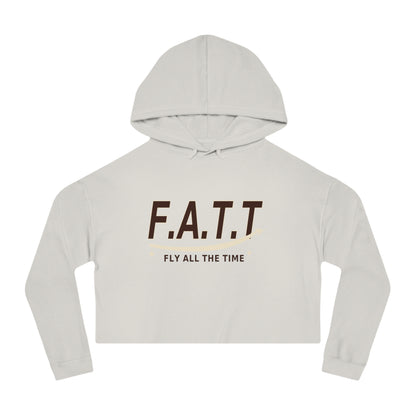 F.A.T.T Women's Flight Cropped Hoodie