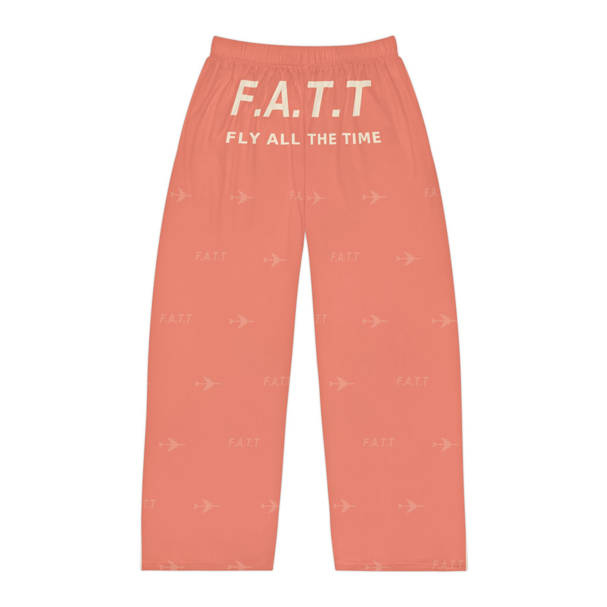 F.A.T.T Men's Flight Lounge Pants — Coral / Cream