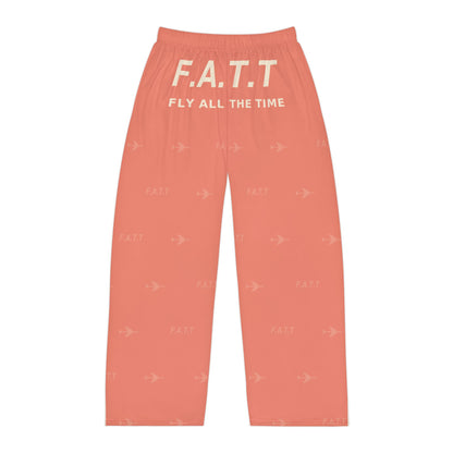F.A.T.T Men's Flight Lounge Pants — Coral / Cream