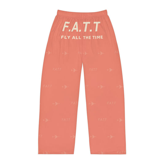 F.A.T.T Men's Flight Lounge Pants — Coral / Cream