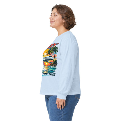 F.A.T.T Tropical Coastal Flight Graphic Long Sleeve