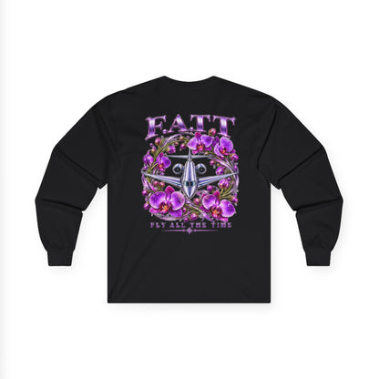 F.A.T.T Women’s Purple Orchid Graphic Long Sleeve