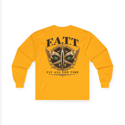 F.A.T.T Women’s Black Panther Graphic Long Sleeve
