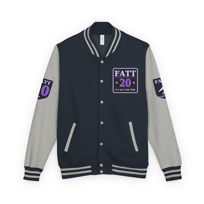 F.A.T.T Purple Space Flight #20 Varsity Jacket
