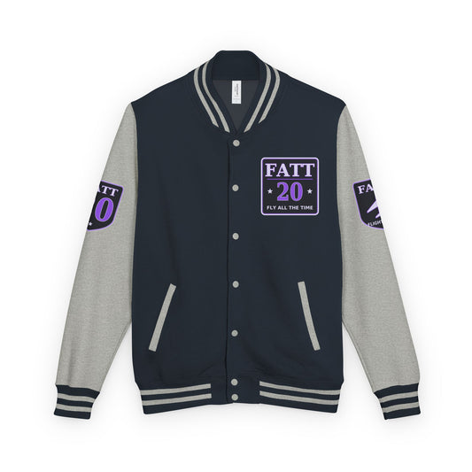 F.A.T.T Purple Space Flight #20 Varsity Jacket