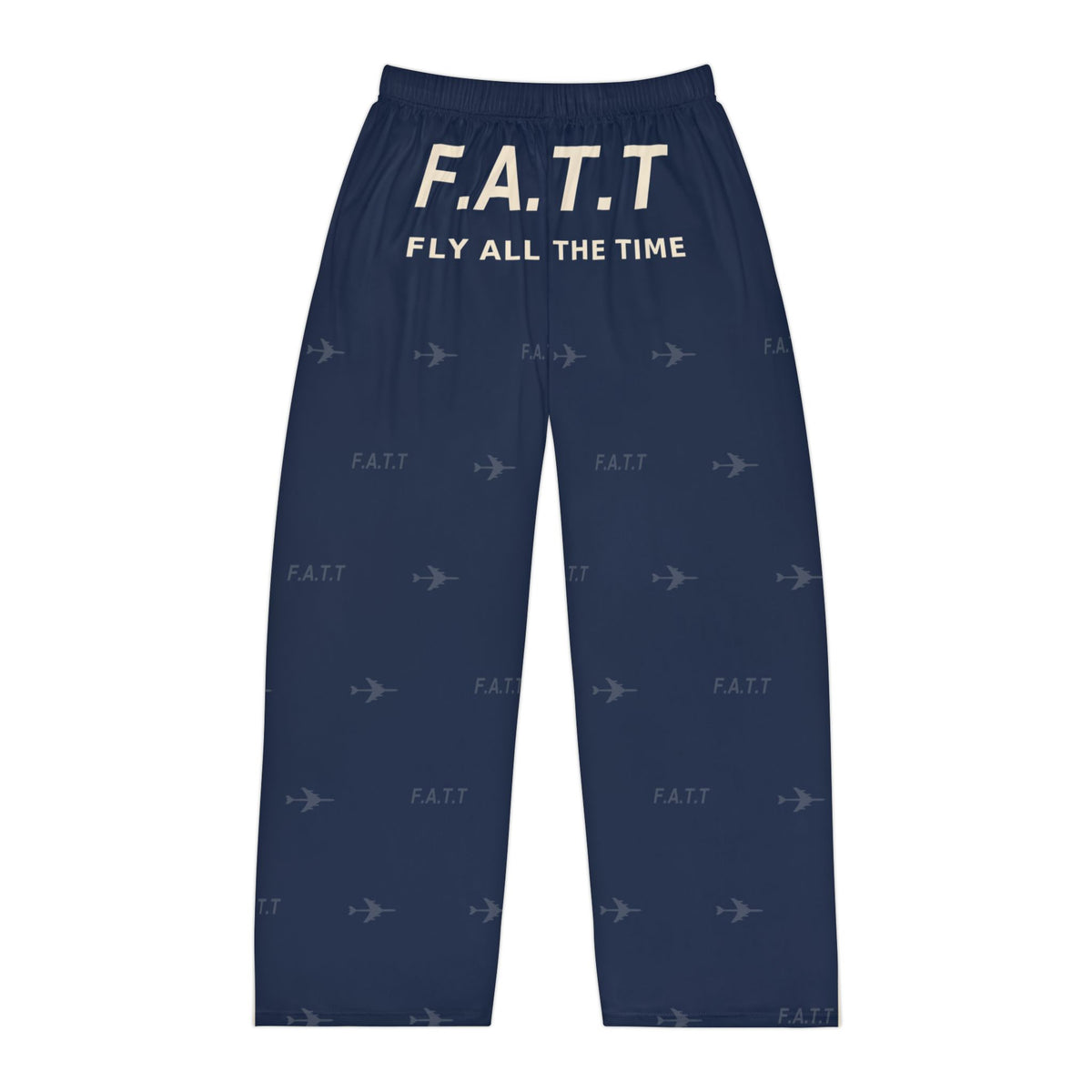 F.A.T.T Men's Flight Lounge Pants — Navy / Cream
