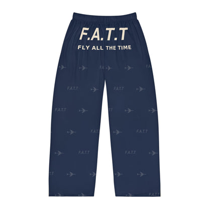 F.A.T.T Men's Flight Lounge Pants — Navy / Cream