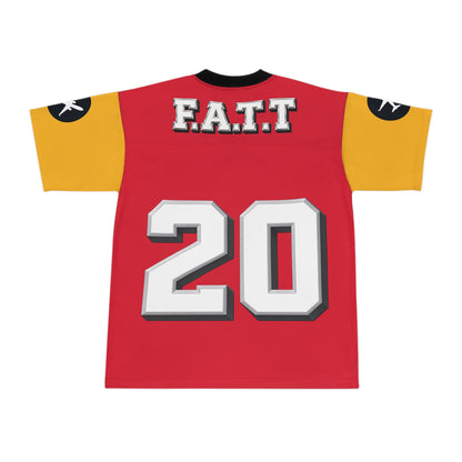 F.A.T.T #20 Football Jersey — Kansas City | Red / Gold