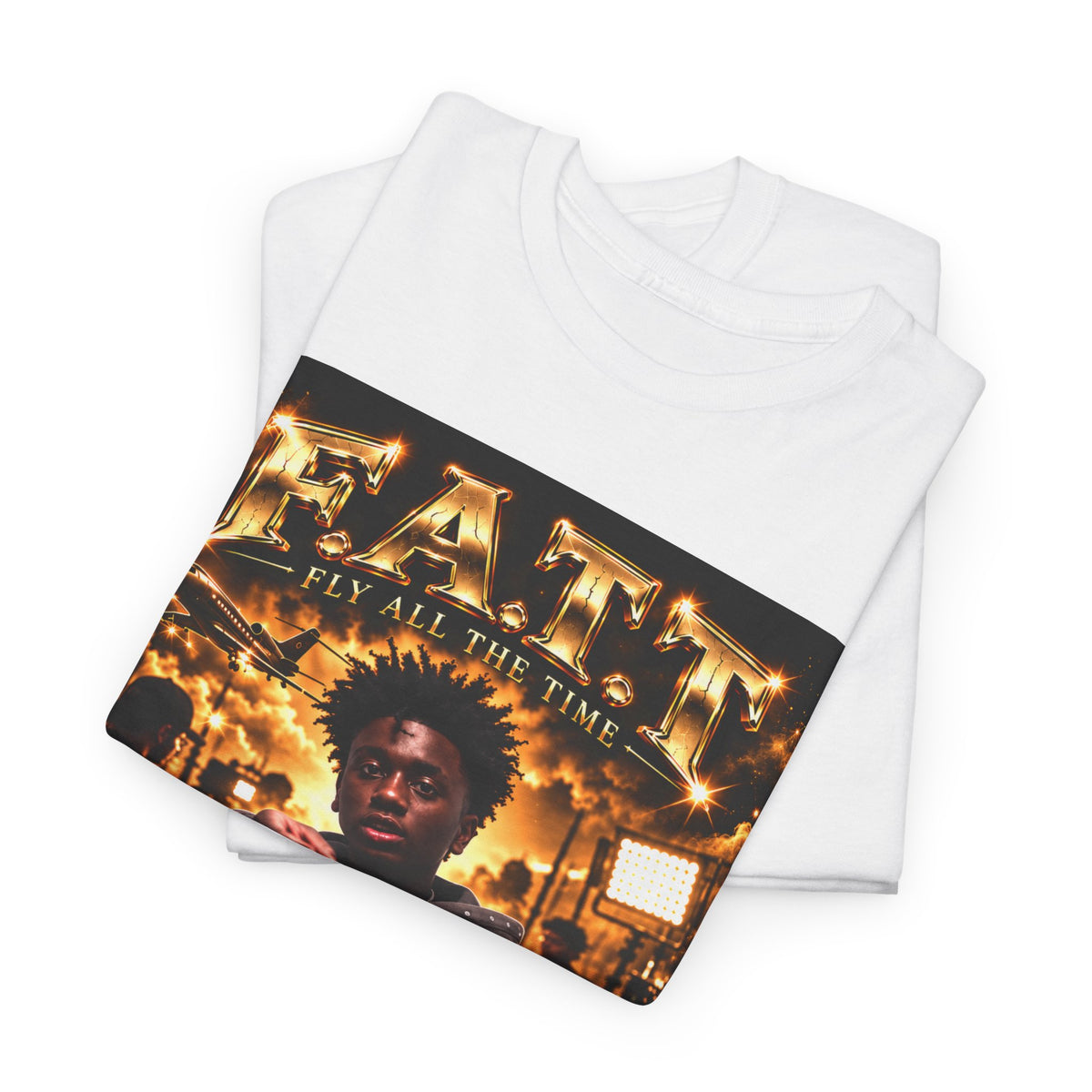 F.A.T.T LuhMikeCFN Graphic Tee — Matching Colors | 15×17 Front + Back