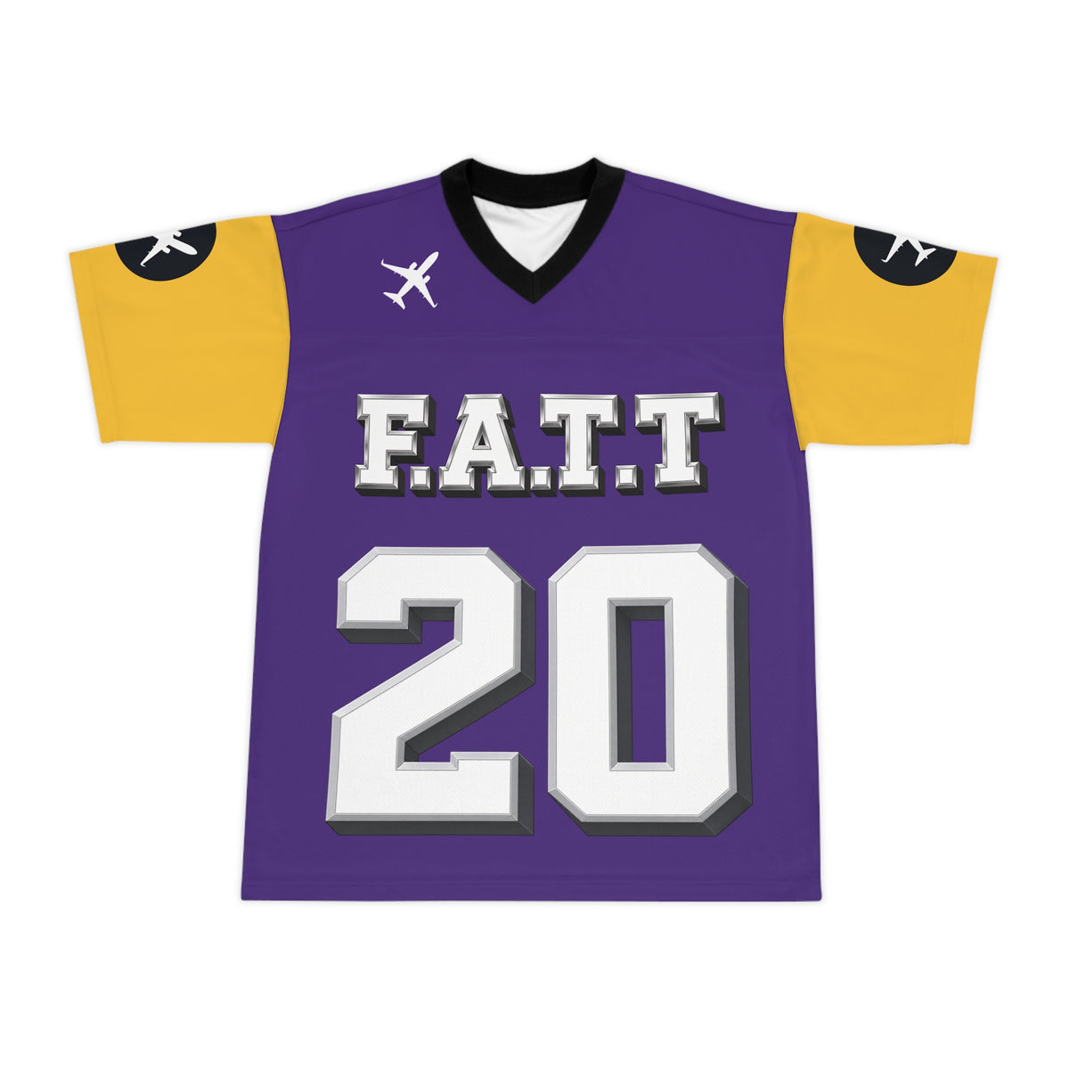 F.A.T.T #20 Football Jersey — Minnesota | Purple / Gold
