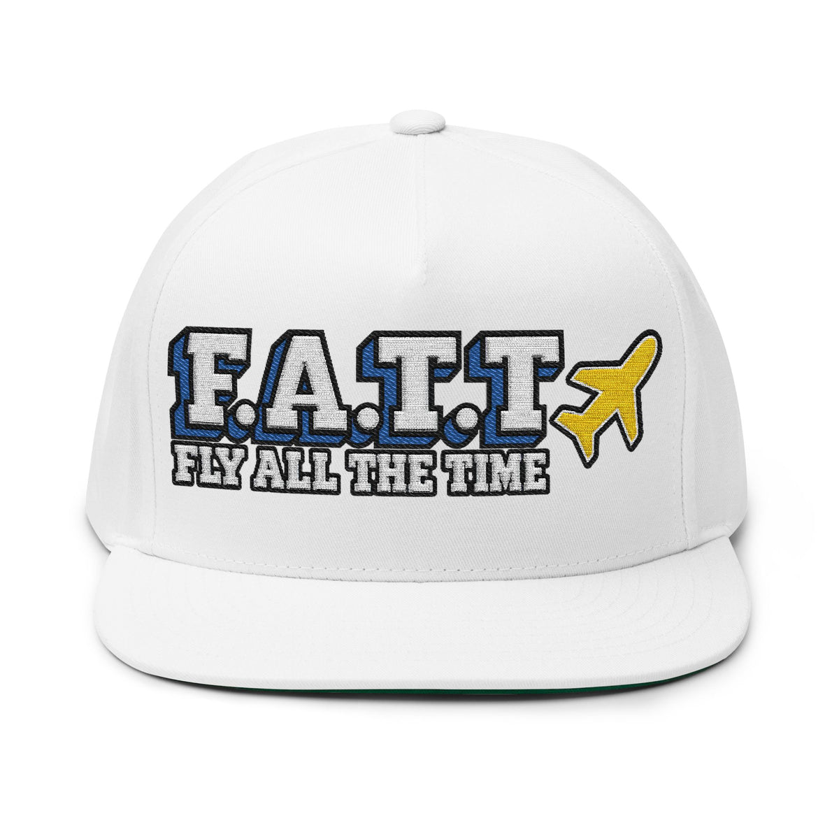 F.A.T.T Jacksonville Jersey Matching Snapback — Teal / Gold | Cotton