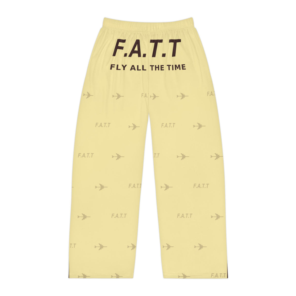F.A.T.T Men's Flight Lounge Pants — Butter Yellow / Chocolate