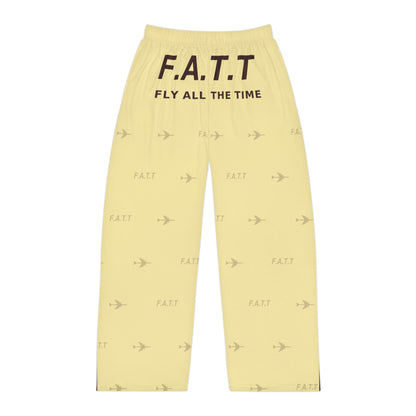 F.A.T.T Men's Flight Lounge Pants — Butter Yellow / Chocolate