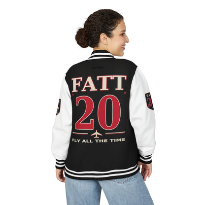 F.A.T.T Red Rose Flight #20 Varsity Jacket