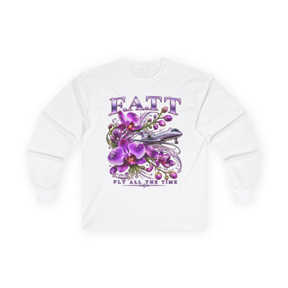 F.A.T.T Women’s Purple Orchid Graphic Long Sleeve