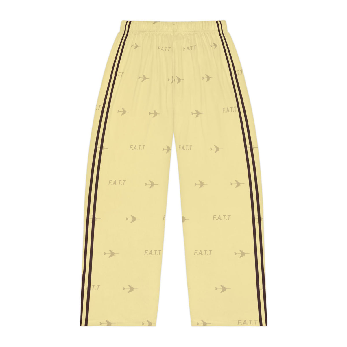 F.A.T.T Men's Flight Lounge Pants — Butter Yellow / Chocolate
