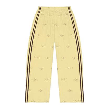 F.A.T.T Men's Flight Lounge Pants — Butter Yellow / Chocolate