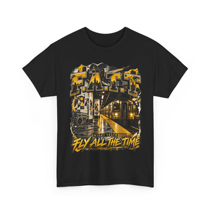 F.A.T.T Night Train Graphic Tee — Taxi | Cotton S–5XL