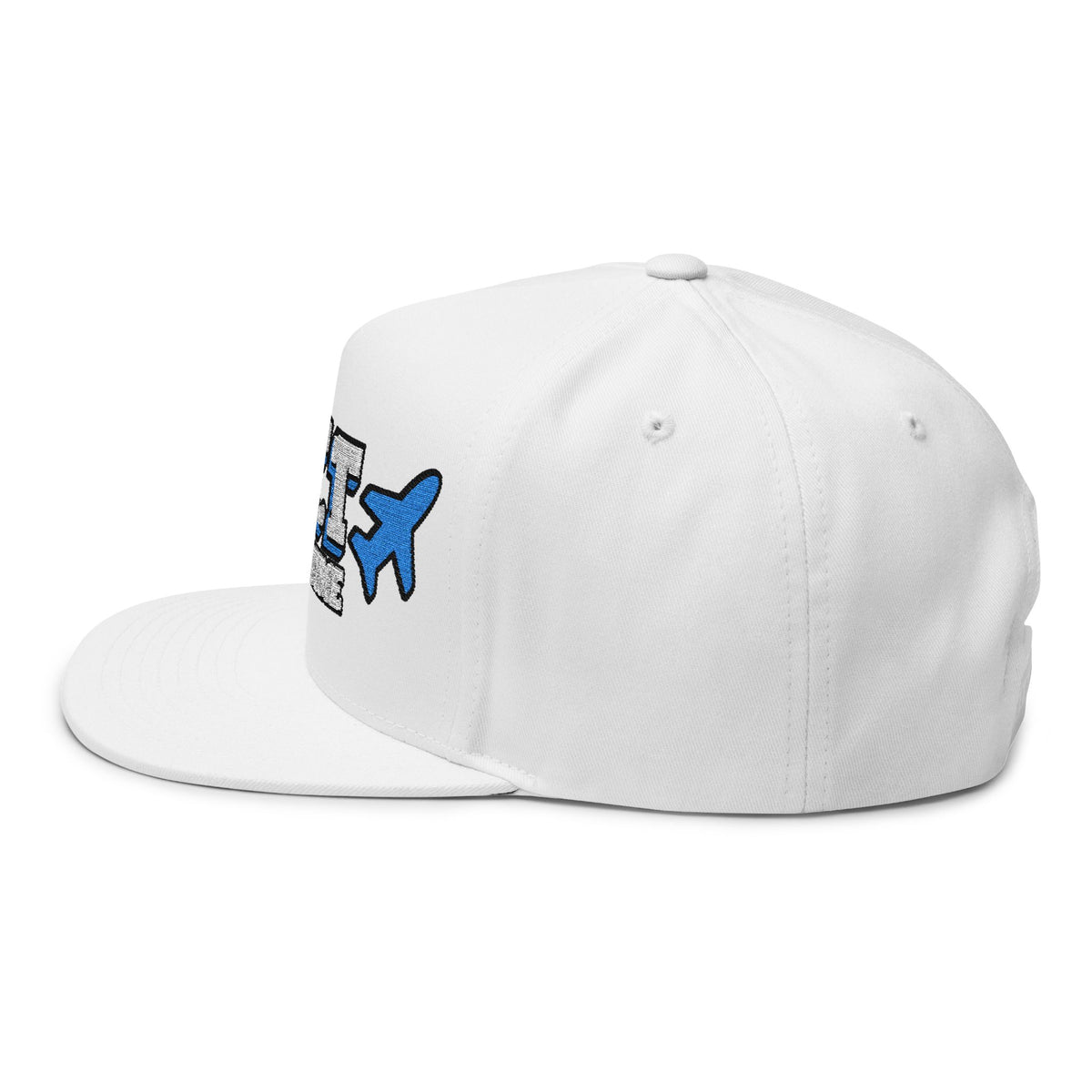 F.A.T.T Rooftop Hoops Matching Snapback — Blue | Cotton