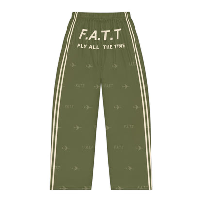 F.A.T.T Women's Flight Lounge Pants — Olive / Cream