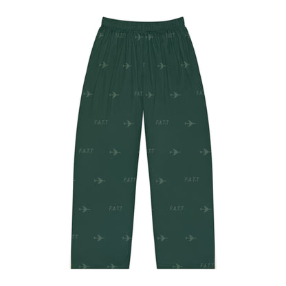 F.A.T.T Women's Flight Lounge Pants — Forest Green / Cream