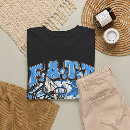 F.A.T.T Rooftop Hoops Graphic Tee — UNC | Cotton S–5XL