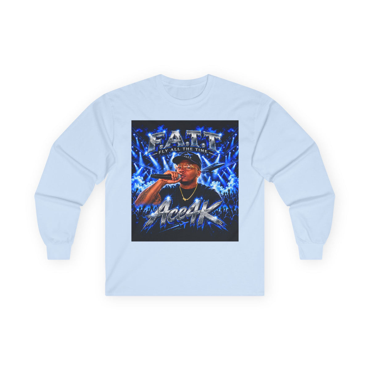 F.A.T.T Ace4K Cotton Long Sleeve — Front + Back