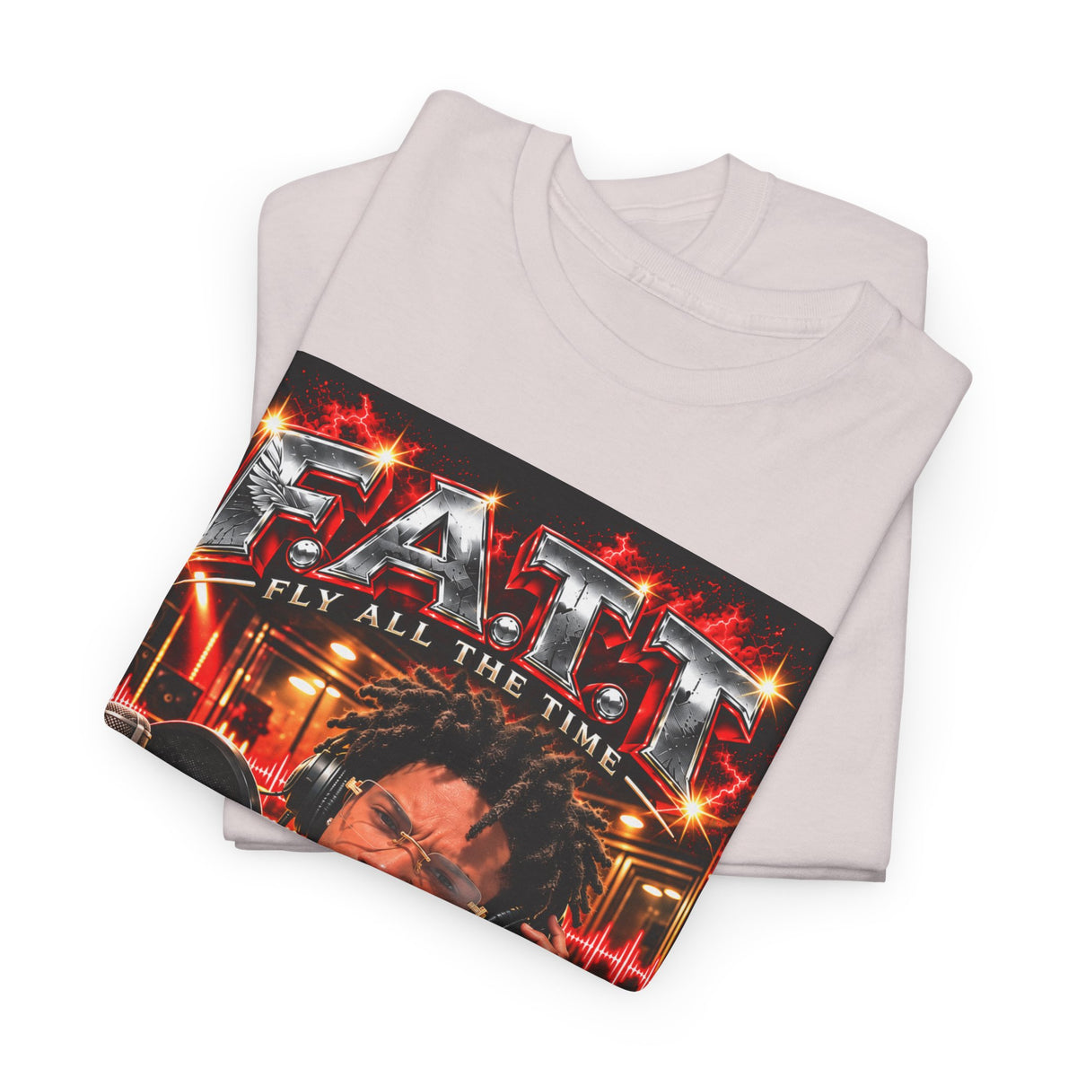 F.A.T.T Yvng Jay Graphic Tee — Matching Colors | 15×17 Front + Back