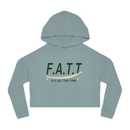 F.A.T.T Women's Flight Cropped Hoodie