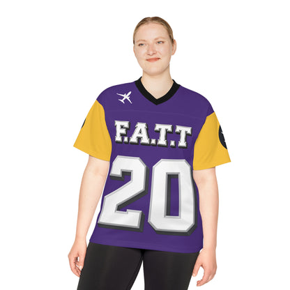 F.A.T.T #20 Football Jersey — Minnesota | Purple / Gold