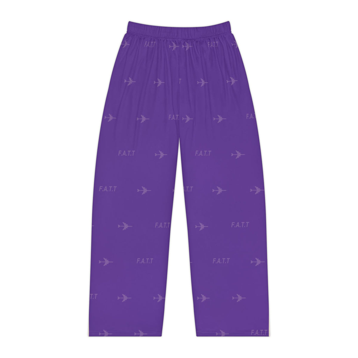 F.A.T.T Women's Flight Lounge Pants — Royal Purple / Cream