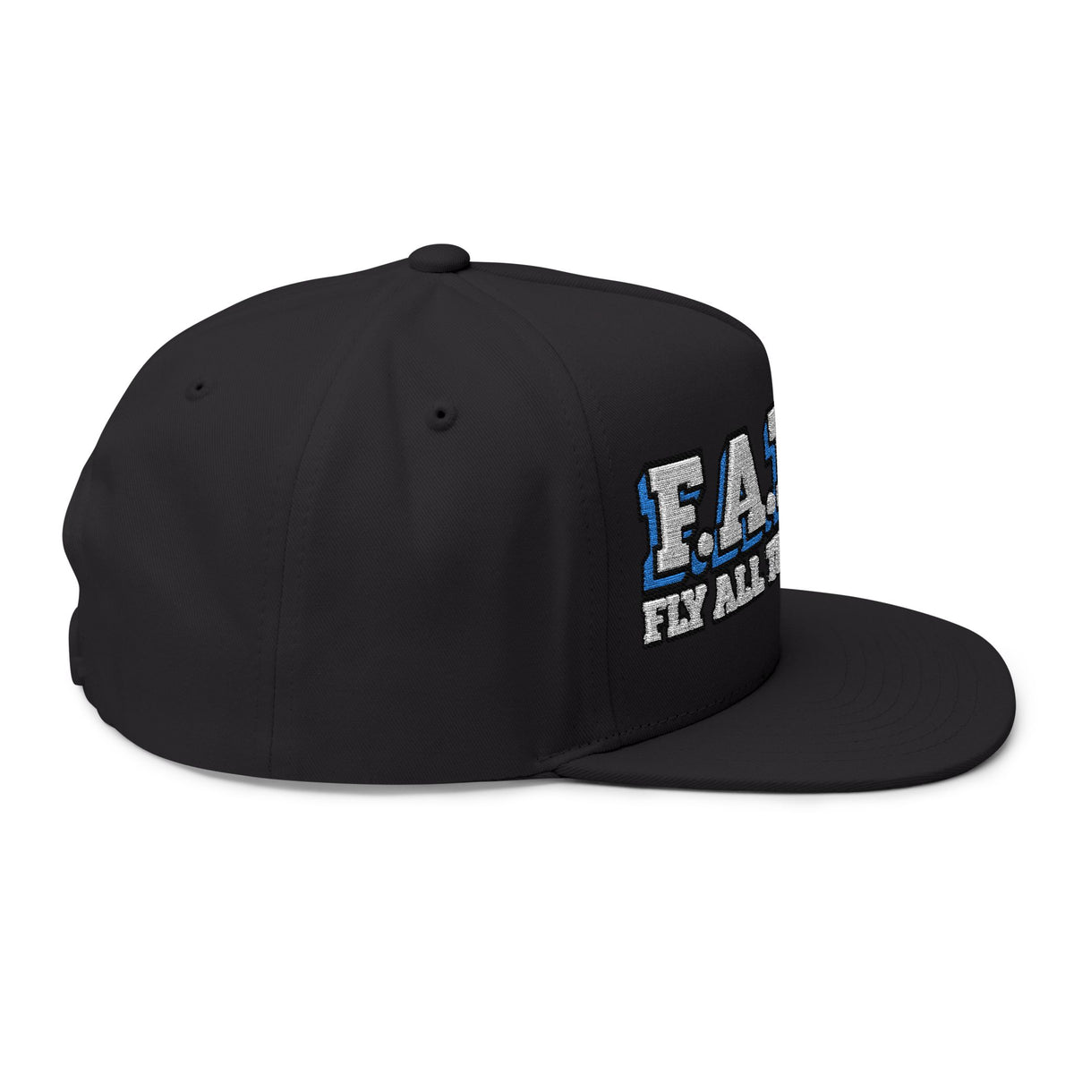 F.A.T.T Tennessee Jersey Matching Snapback — Light Blue / Red | Cotton