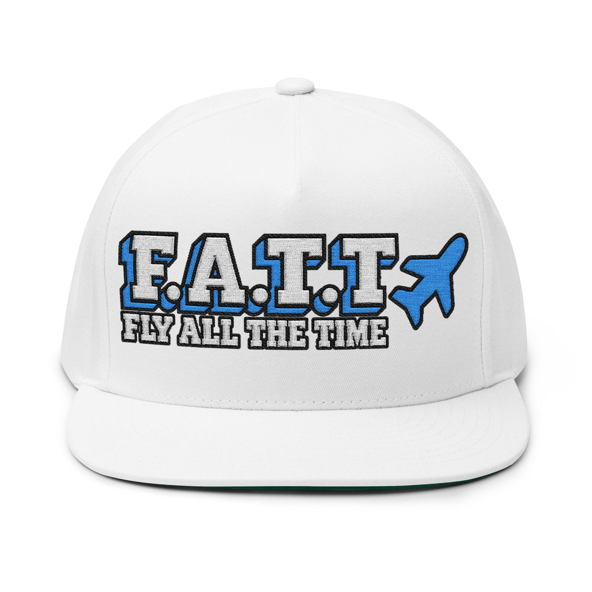 F.A.T.T Carolina Jersey Matching Snapback — Blue / Black | Cotton