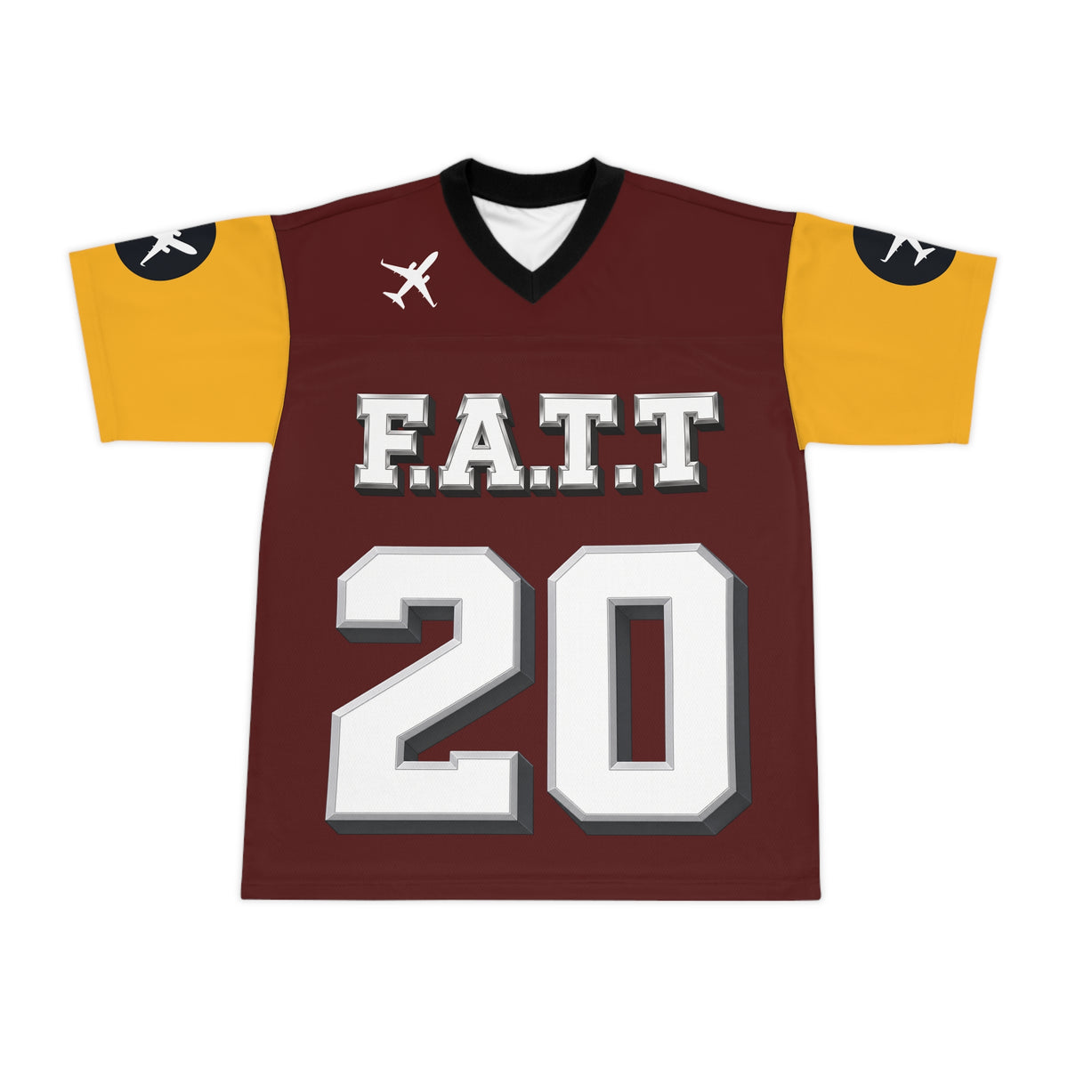 F.A.T.T #20 Football Jersey — Washington | Burgundy / Gold
