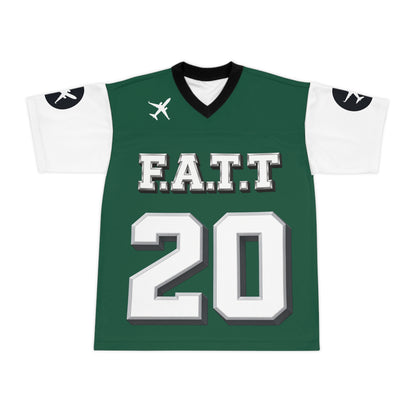 F.A.T.T #20 Football Jersey — New York Green | Green / White