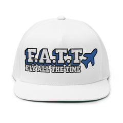 F.A.T.T City Flight Matching Snapback — Royal Blue | Cotton