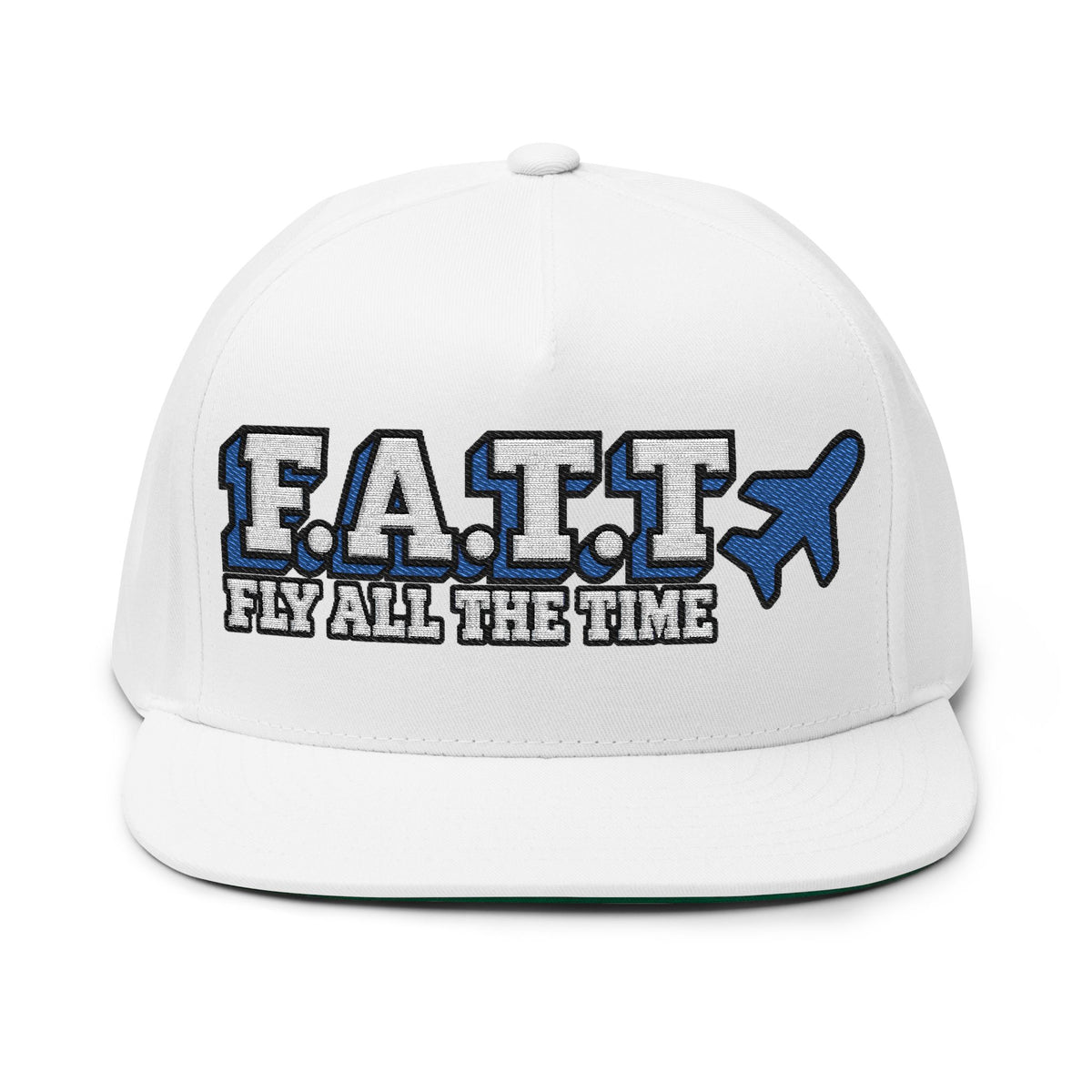 F.A.T.T Indianapolis Jersey Matching Snapback — Royal / White | Cotton