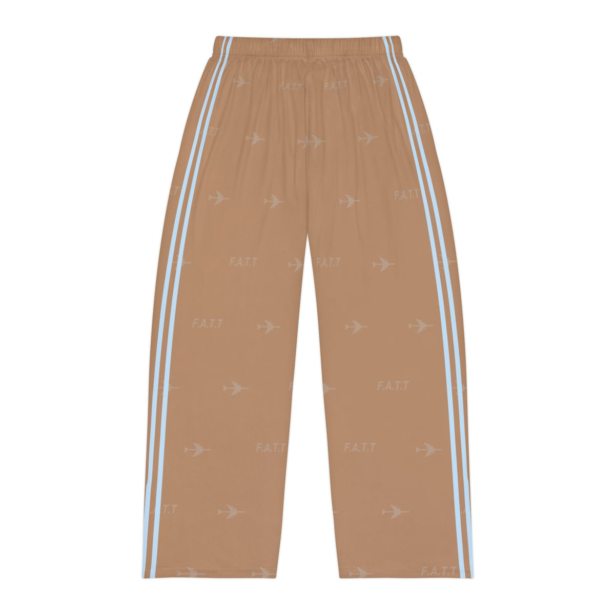 F.A.T.T Men's Flight Lounge Pants — Mocha / Sky Blue