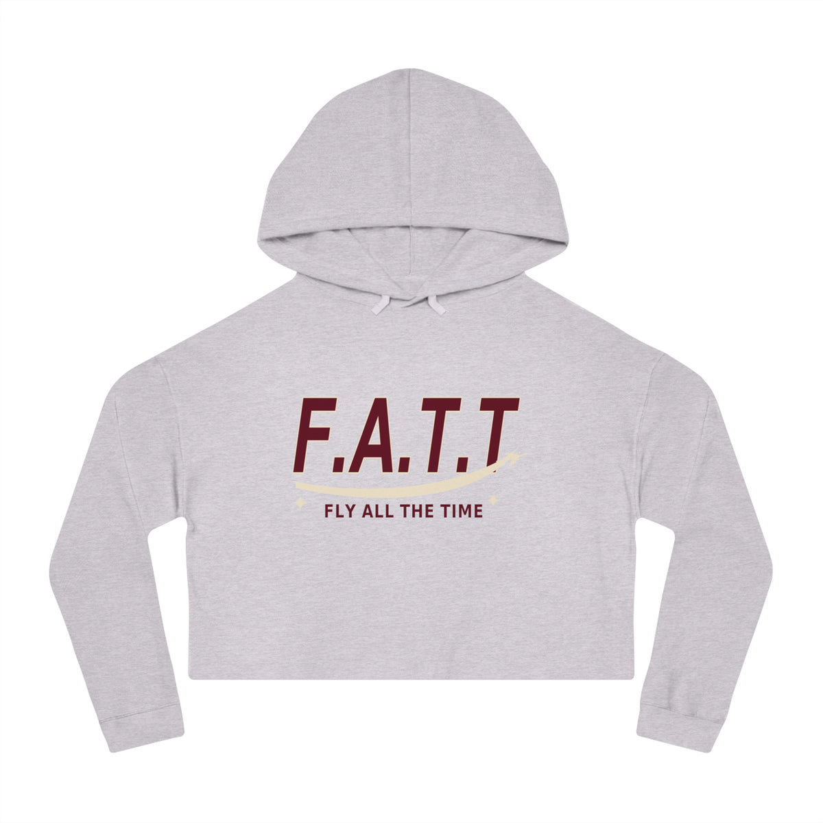 F.A.T.T Women's Flight Cropped Hoodie