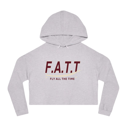 F.A.T.T Women's Flight Cropped Hoodie