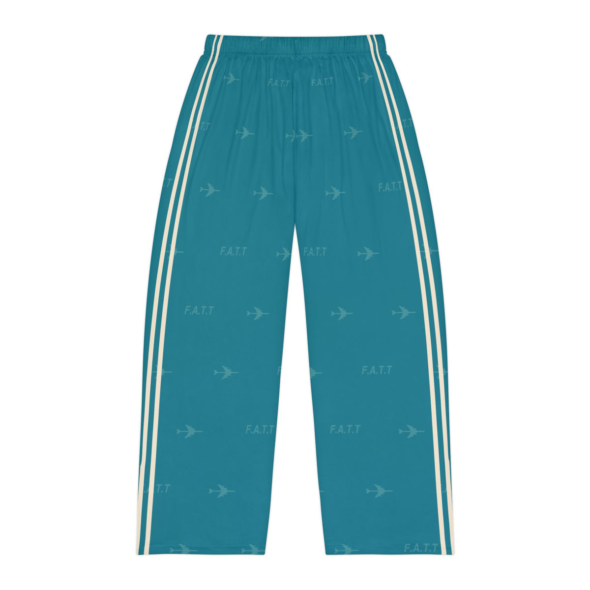 F.A.T.T Men's Flight Lounge Pants — Teal / Cream