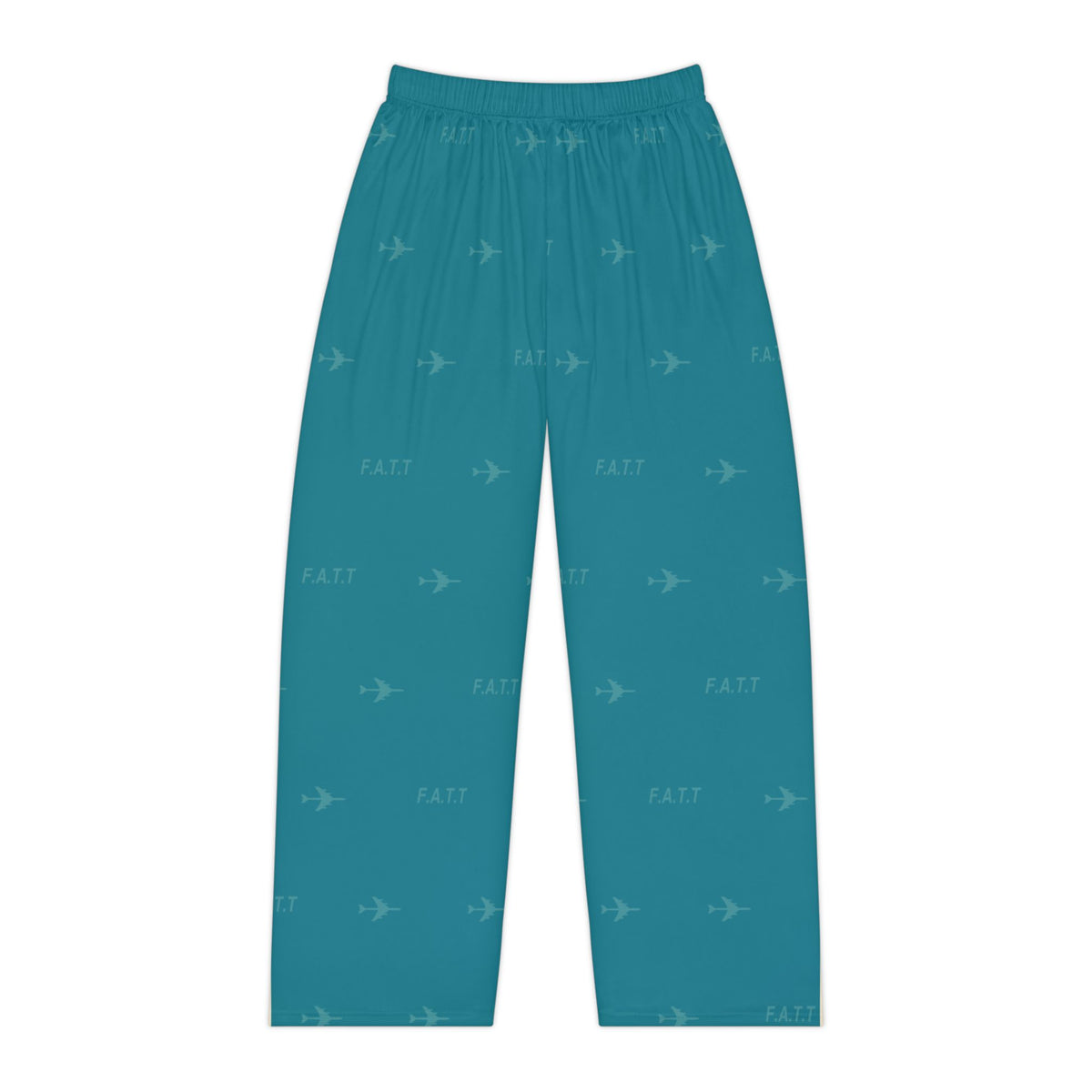 F.A.T.T Women's Flight Lounge Pants — Teal / Cream