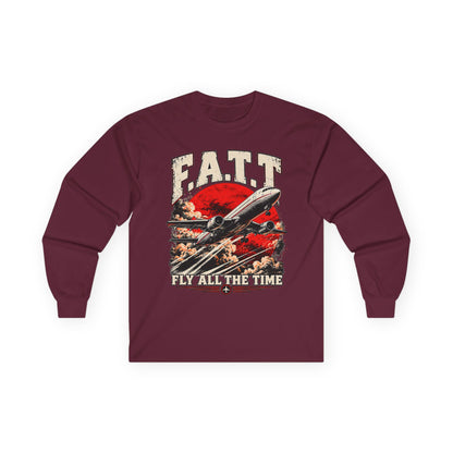 F.A.T.T Vintage Flight Graphic Long Sleeve
