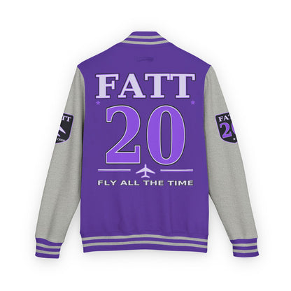 F.A.T.T Purple Space Flight #20 Varsity Jacket