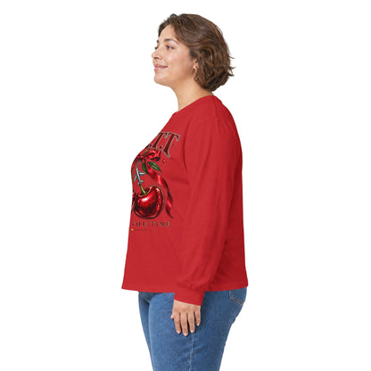 F.A.T.T Women’s Cherry Bow Graphic Long Sleeve