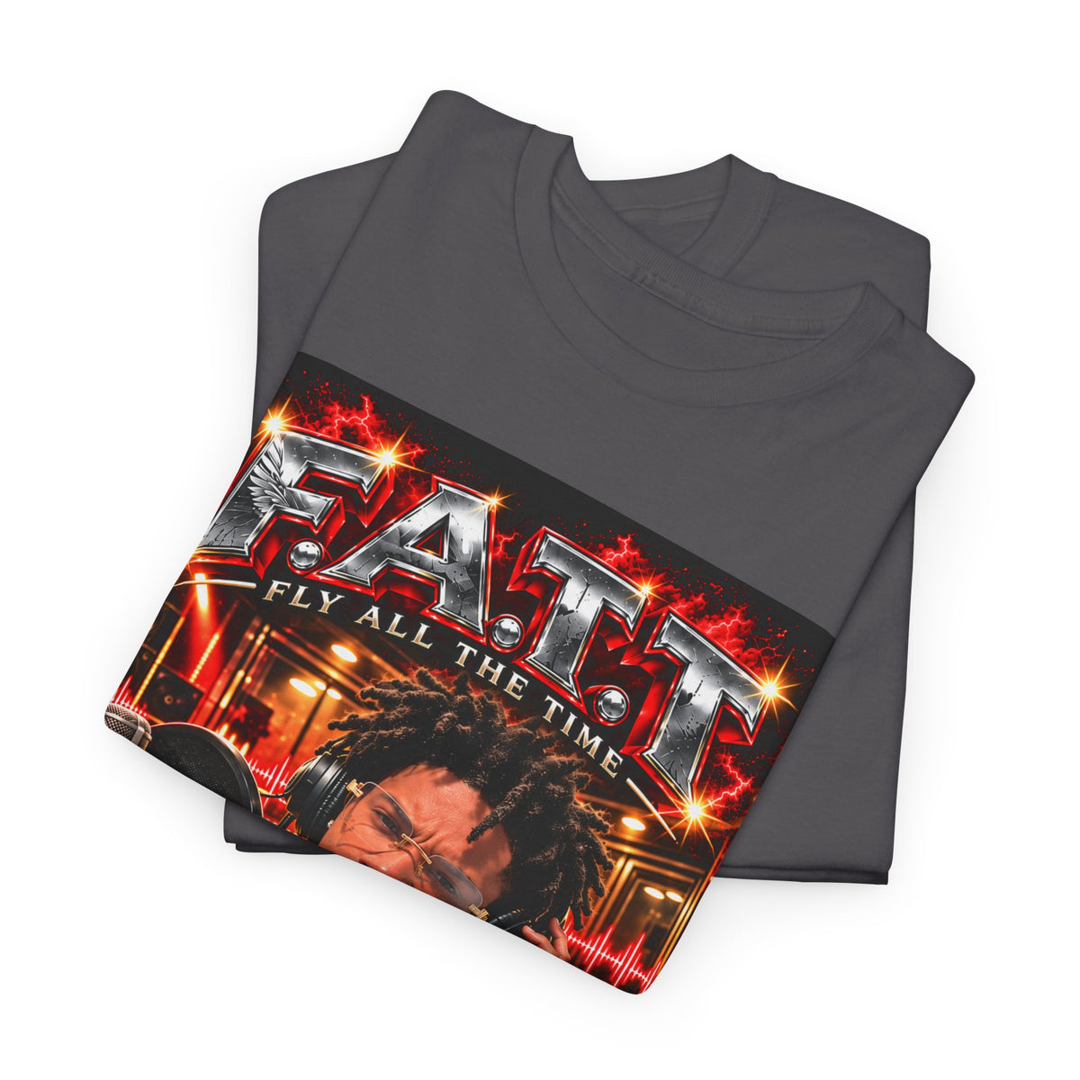 F.A.T.T Yvng Jay Graphic Tee — Matching Colors | 15×17 Front + Back