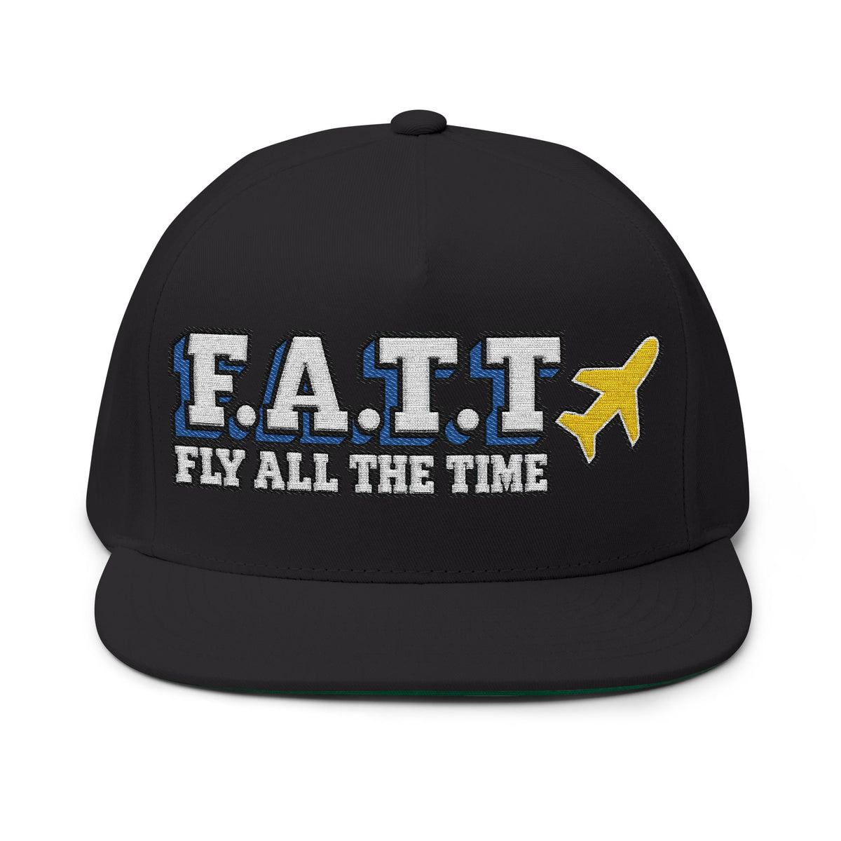 F.A.T.T Jacksonville Jersey Matching Snapback — Teal / Gold | Cotton